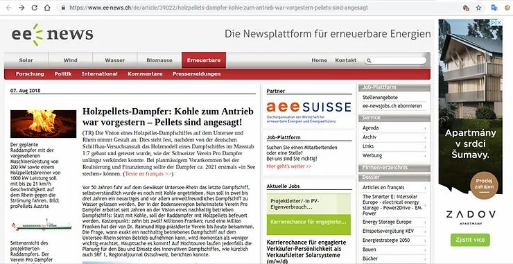 Read more about the article Berichterstattung zu unserem Projekt auf ee news